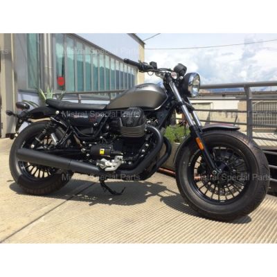 Mistral MG V9 BOBBER (E3) konické koncovky Exclusive inox černé